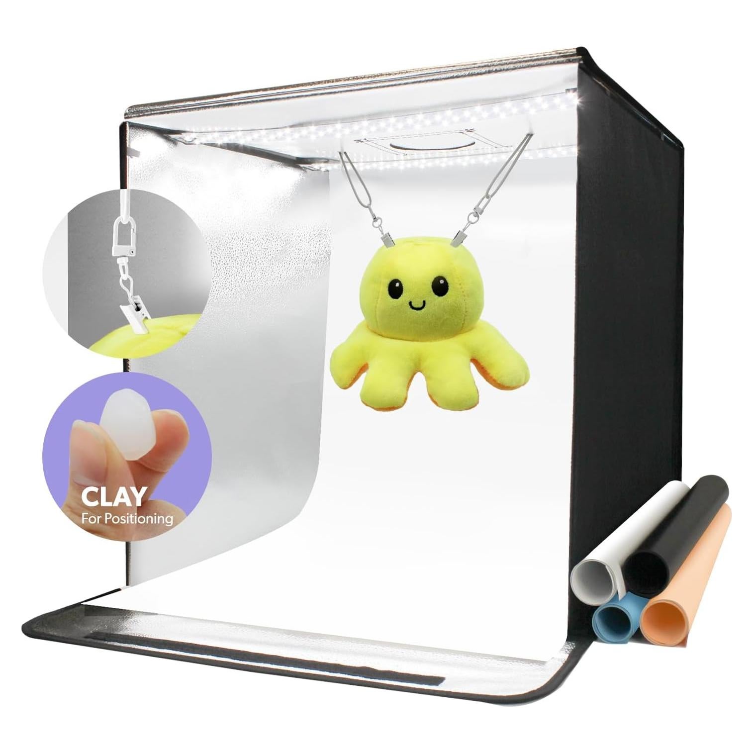 Caja de Luz LED LimoStudio 61x61 cm 120 LED 4000 Lúmenes