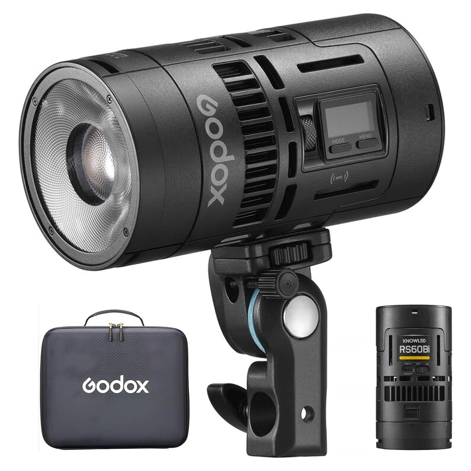 Luz LED Bi-Color Godox RS60Bi 2800-6500K 11 Efectos