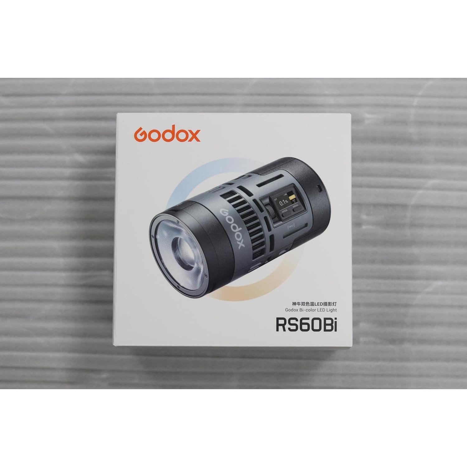 Luz LED Bi-Color Godox RS60Bi 2800-6500K 11 Efectos