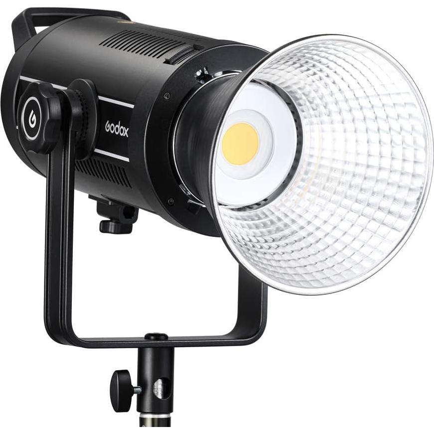 Godox SL150III LED Video Light with RC-A6 Remote, 160W 73600Lux Continuous Light with 8 FX Effects, Bluetooth APP Control, CRI 96+ Ultra Quiet Studio LED Photography Light