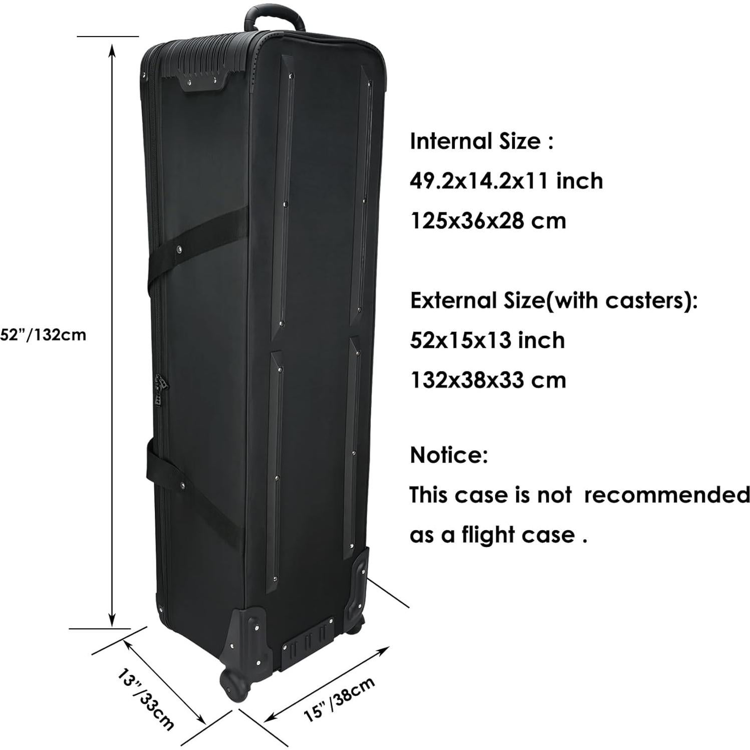 Funda de Carro MagicLine 132 cm Resistente al Agua para Equipo Fotográfico