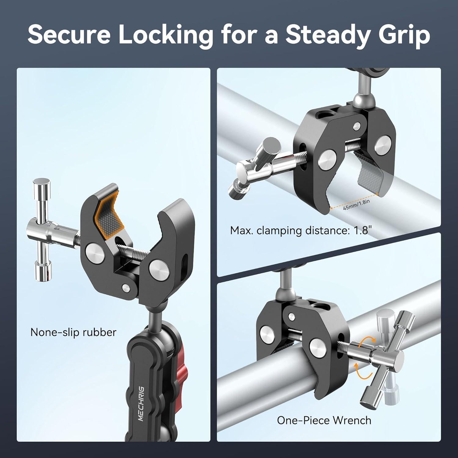 Soporte de cámara Brazo Mágico 360° Mechrig SJ013