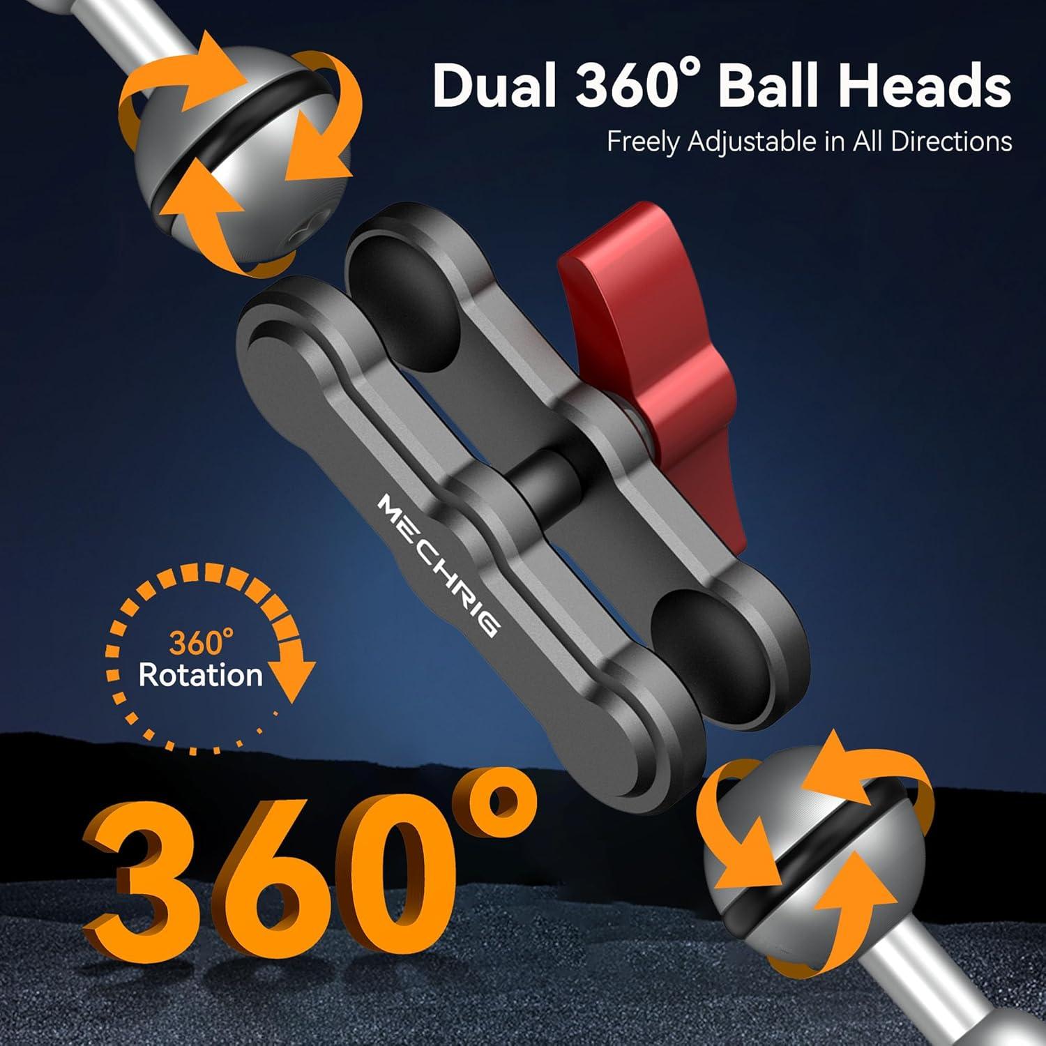 Soporte de cámara Brazo Mágico 360° Mechrig SJ013