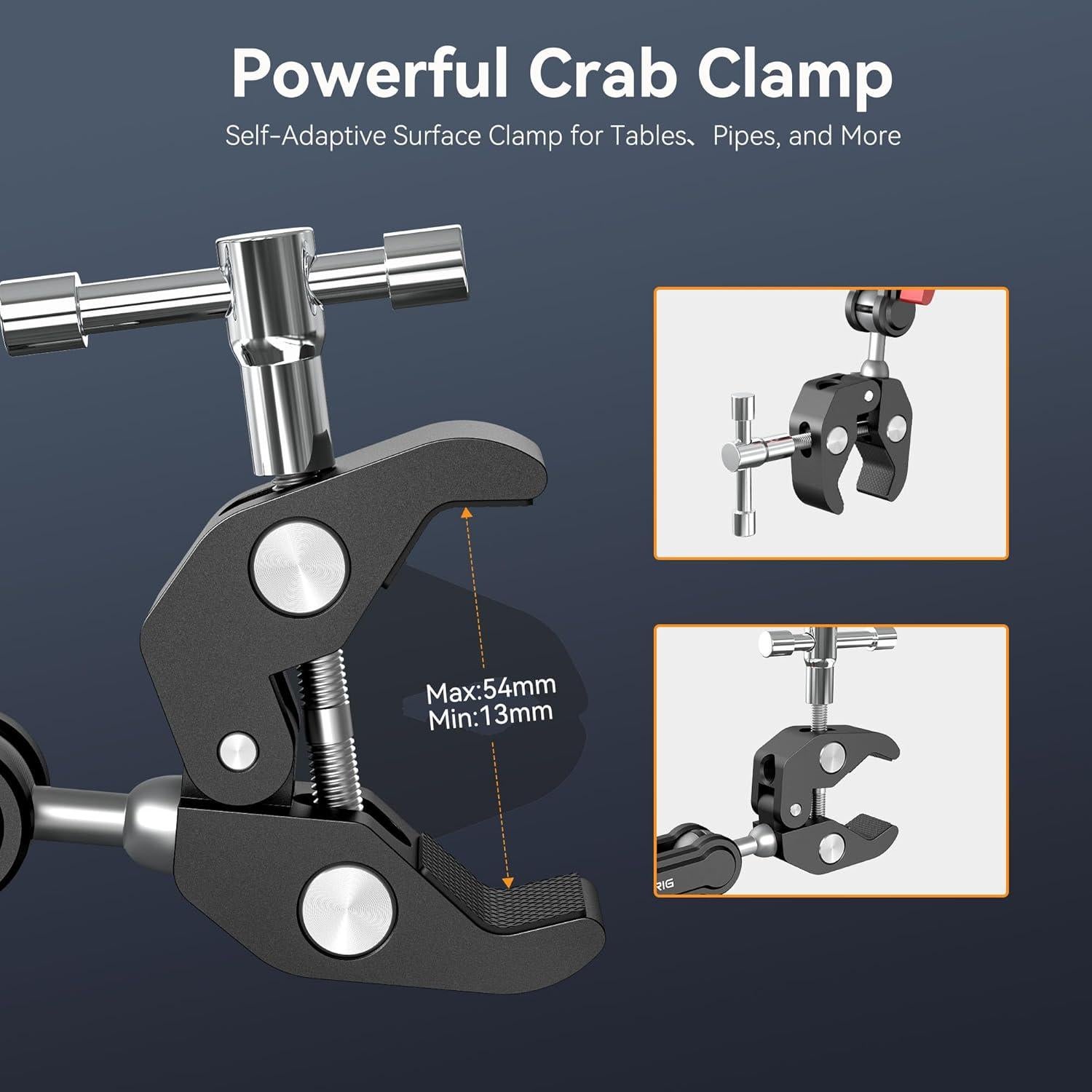 Soporte de cámara Brazo Mágico 360° Mechrig SJ013
