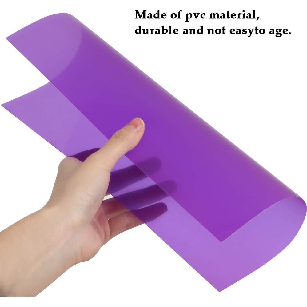 24 Filtros de Gel de Color TIMESET 8 Colores 29.2x21.1cm