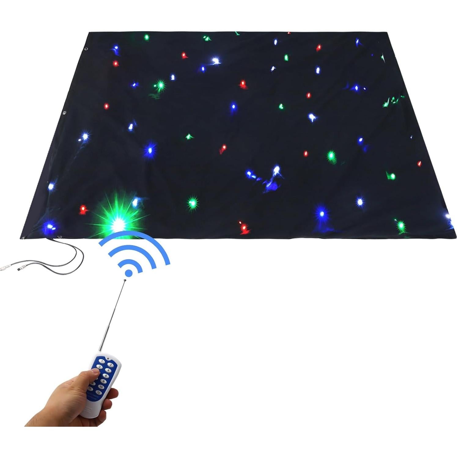 Cortina LED Estrella Eapmic 4m x 3m Multicolor DMX512