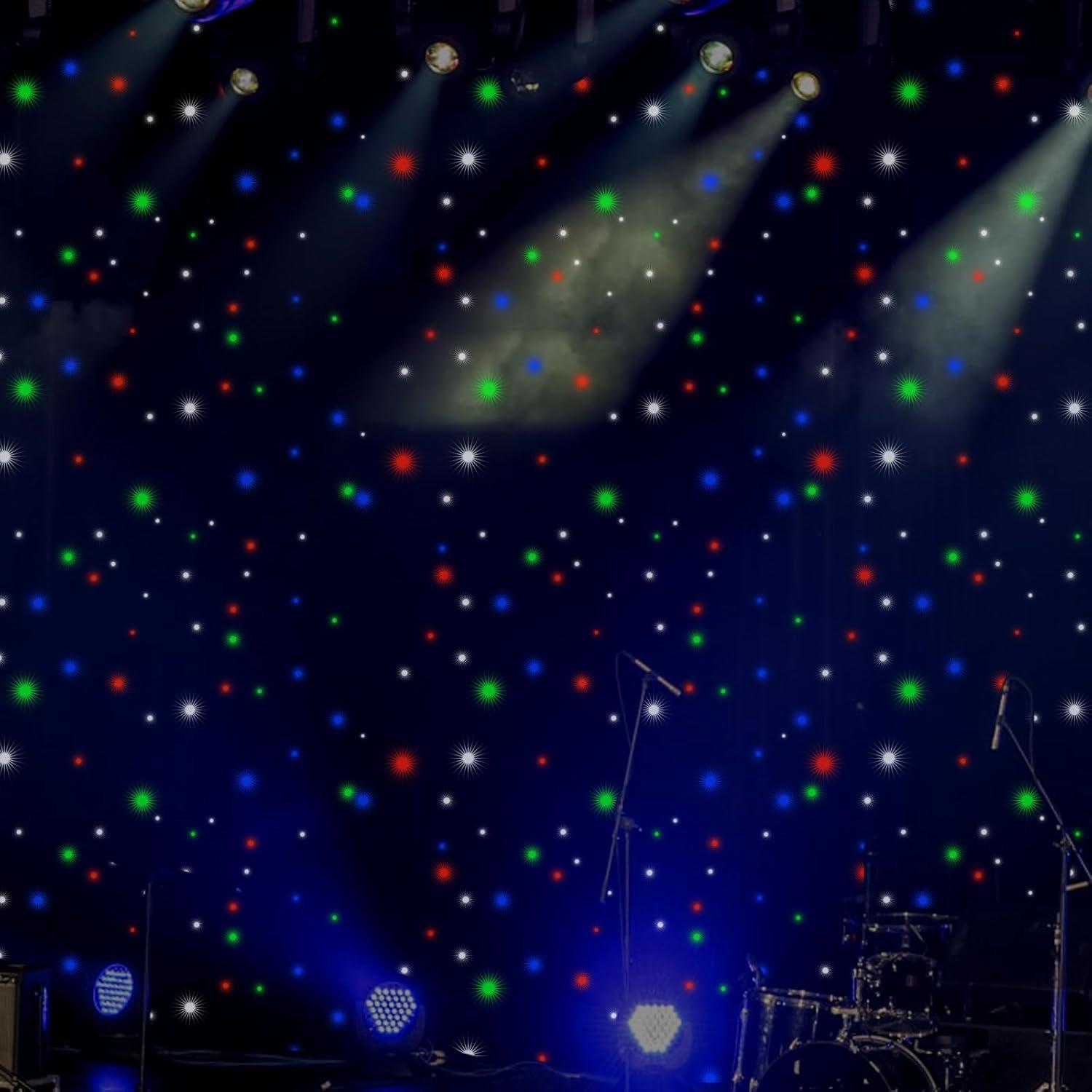 Cortina LED Estrella Eapmic 4m x 3m Multicolor DMX512