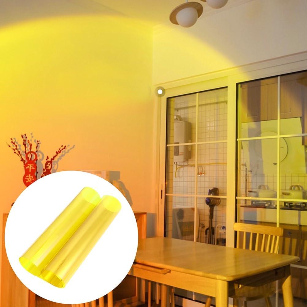 Filtro de luz amarilla DOITOOL 200x30 cm para fotografía y video