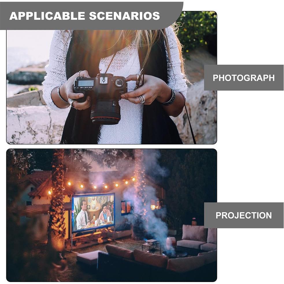 Filtro de luz amarilla DOITOOL 200x30 cm para fotografía y video