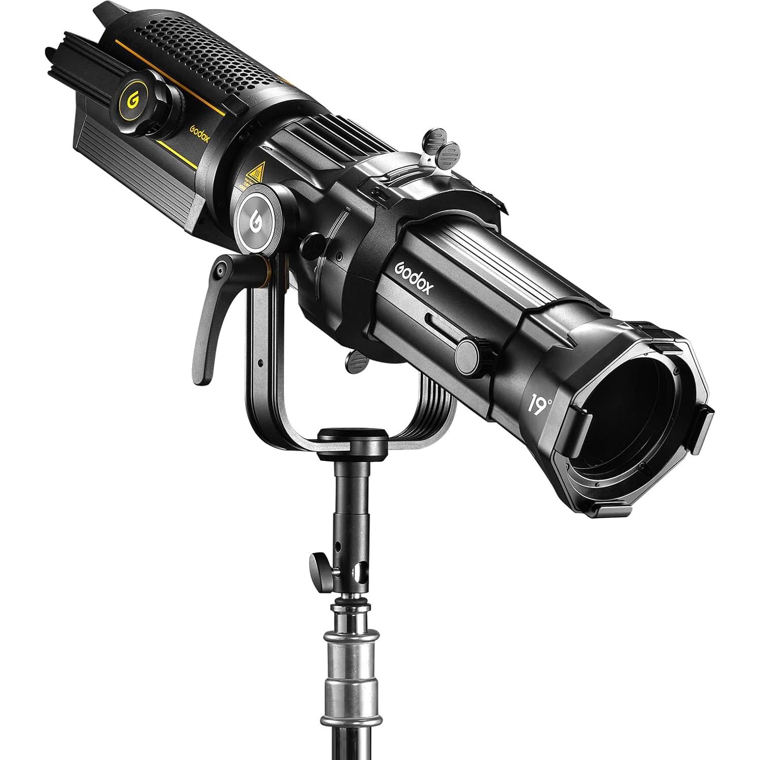 Proyector Snoot Óptico Godox VSA-19K con Lente 19° para Estudio