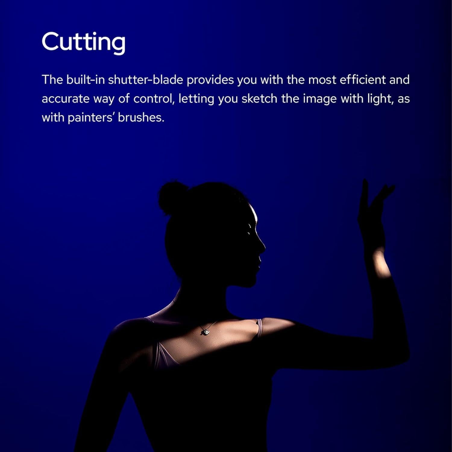 Proyector Snoot Óptico Godox VSA-19K con Lente 19° para Estudio