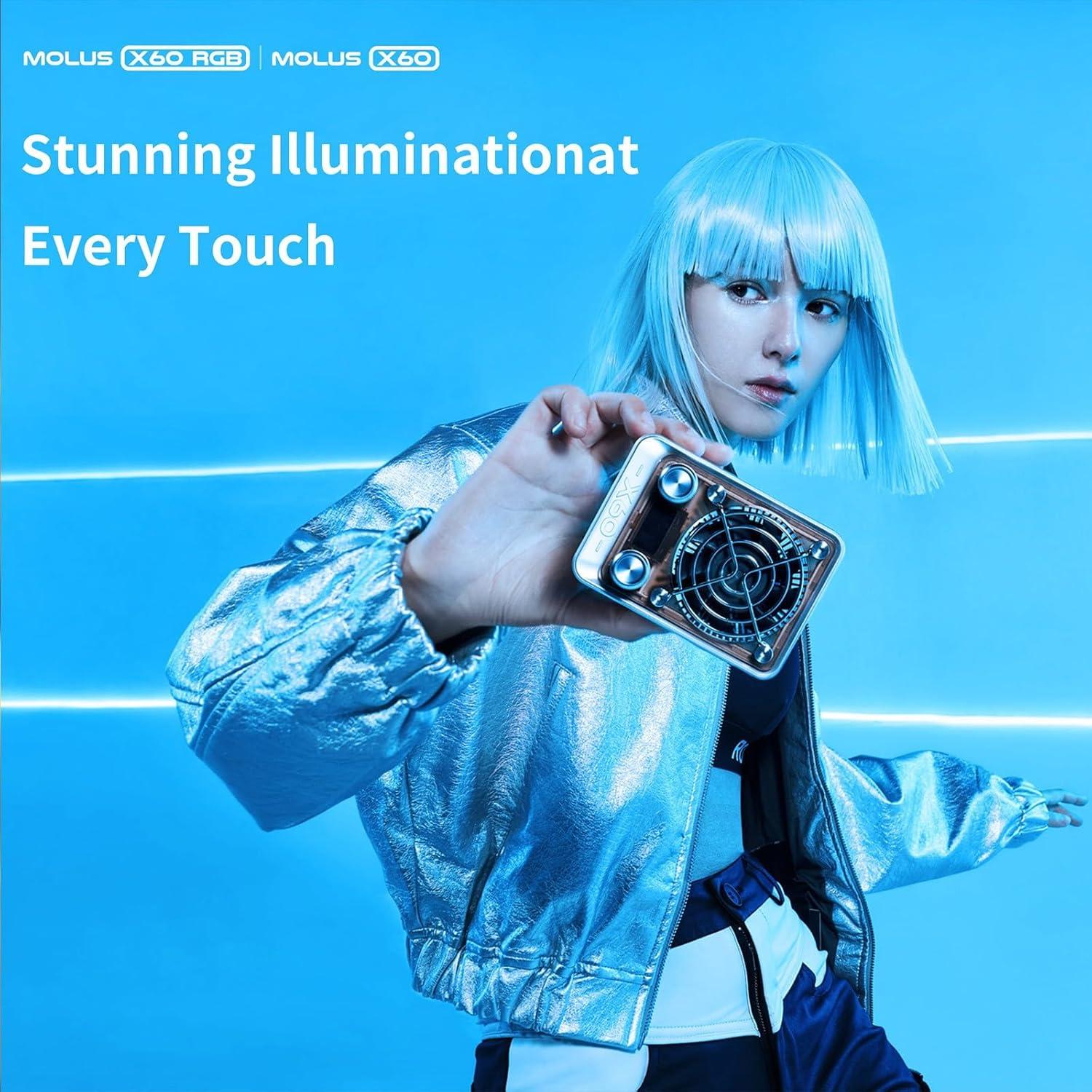 Luz de Video LED Zhiyun X60 Pro 60W con Bluetooth y Softbox