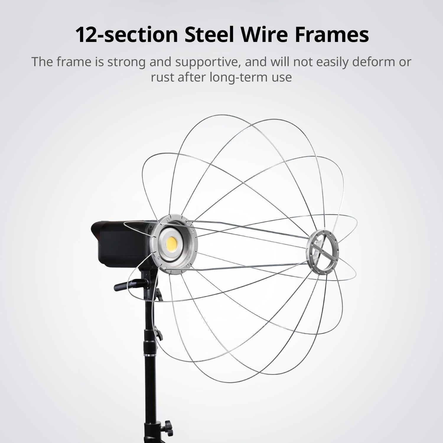 Linterna Softbox RALENO 65cm con Montura Bowens y Difusor