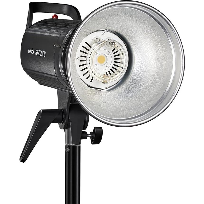 Flash Estroboscópico Godox SK400II-V 400Ws con LED 110V