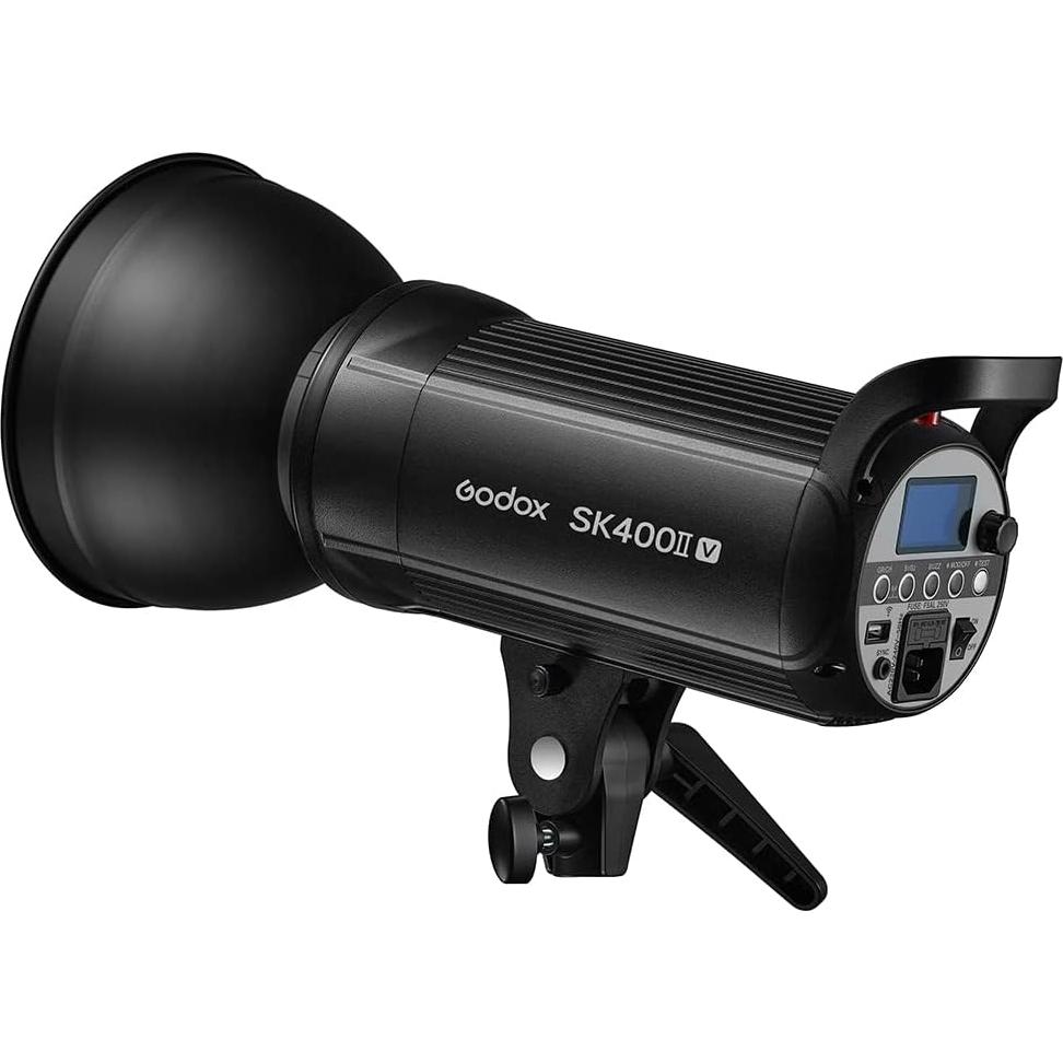 Flash Estroboscópico Godox SK400II-V 400Ws con LED 110V