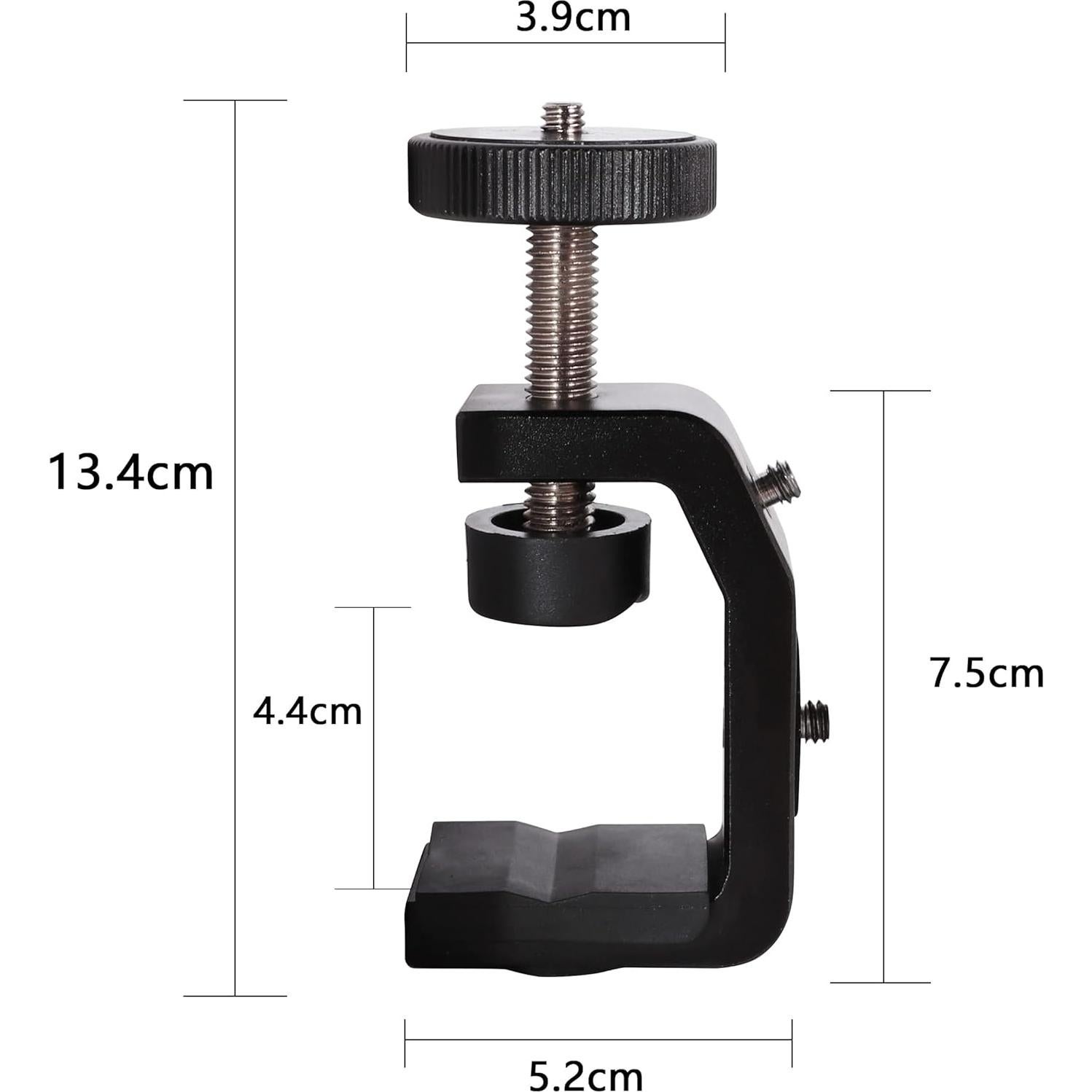 Soporte de cámara C Clamp QYXINC ajustable para estudio