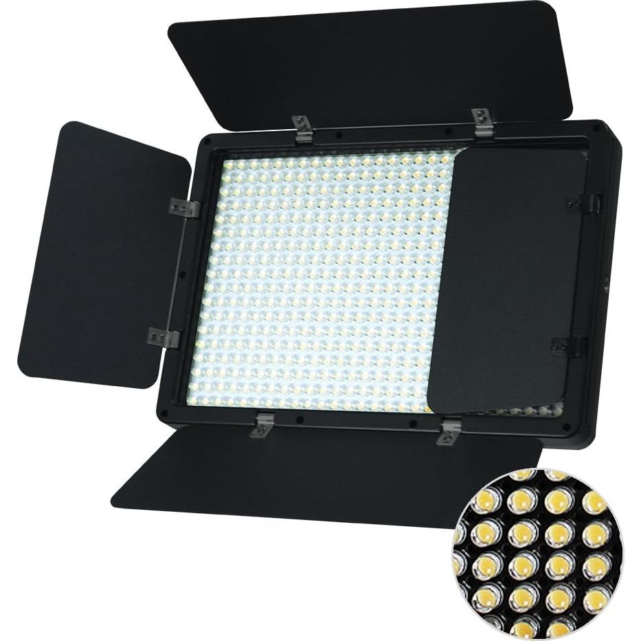 Paneles de Luz LED LimoStudio 2 Pack con Trípode y Bolsa