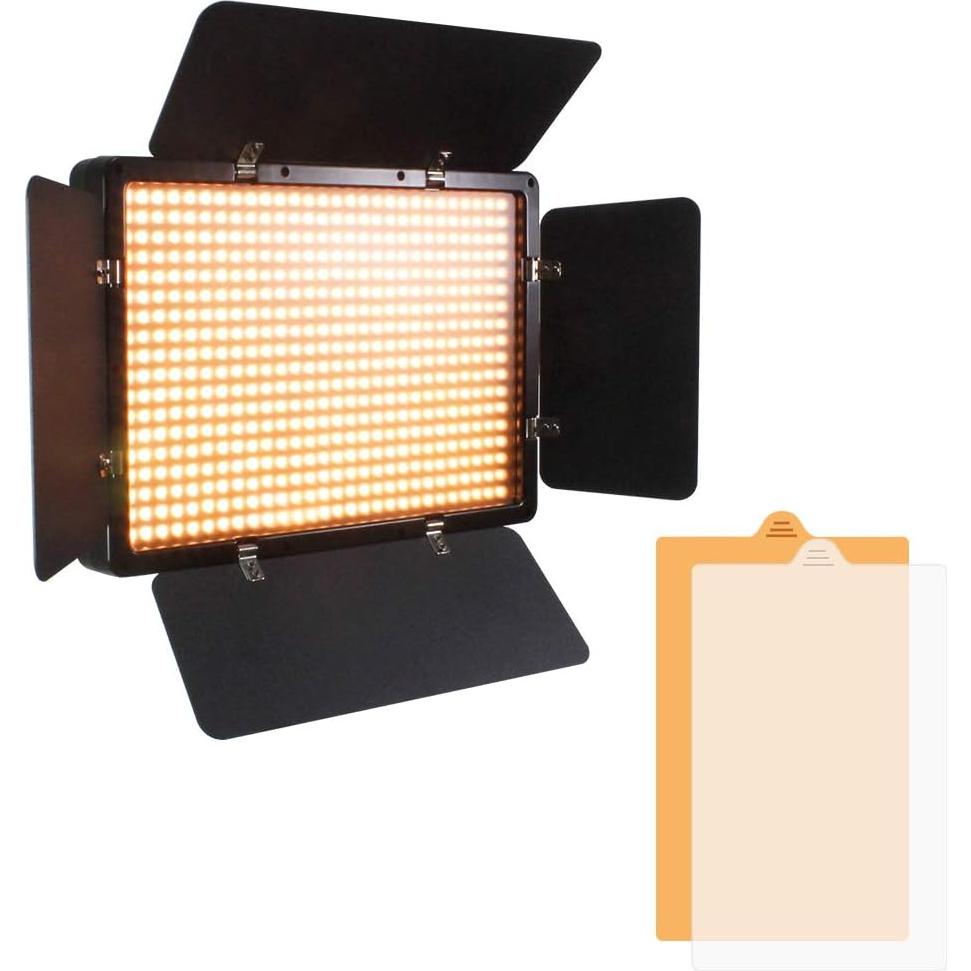 Paneles de Luz LED LimoStudio 2 Pack con Trípode y Bolsa