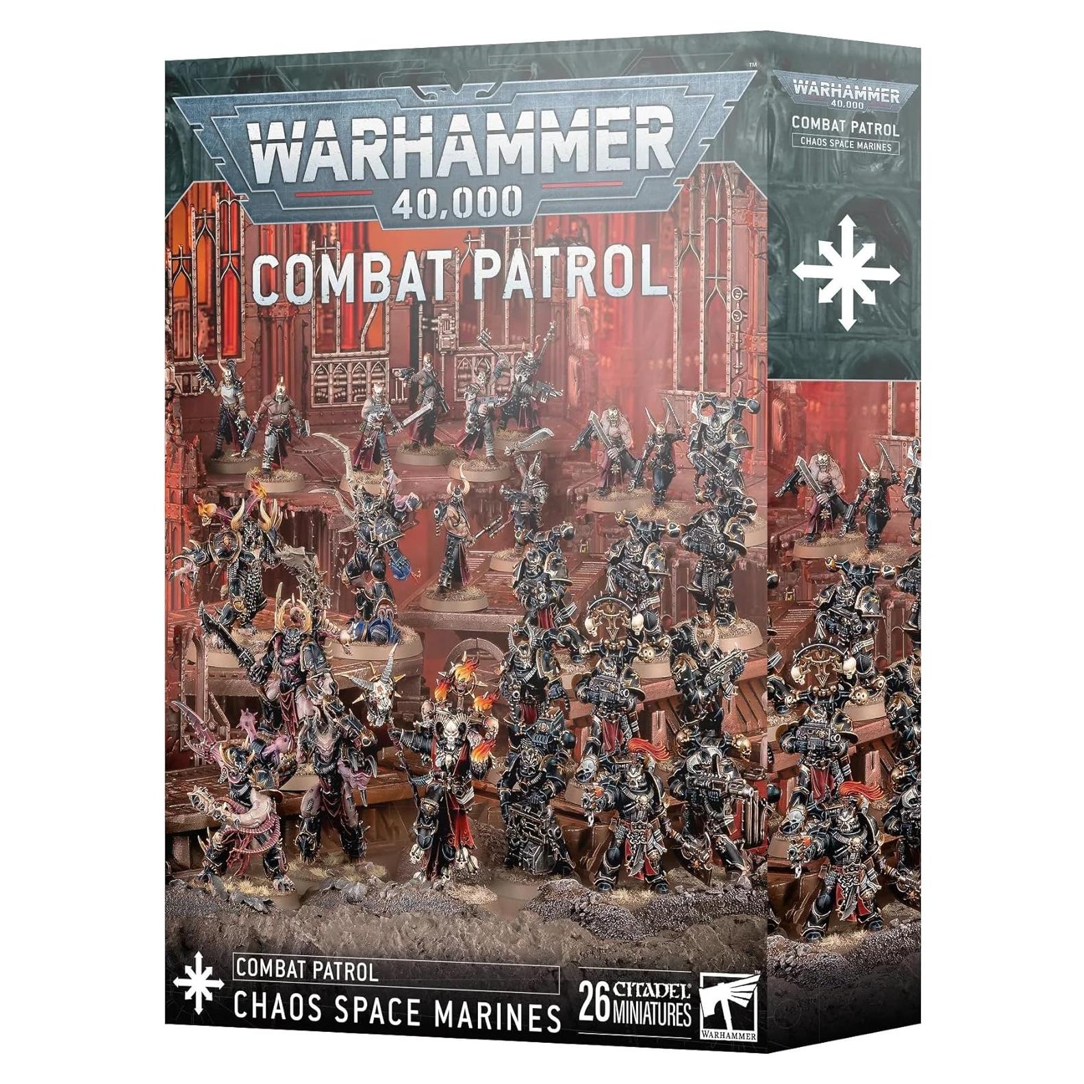 Warhammer 40k Games Workshop Patrulla Marines Caos 1 Miniatura