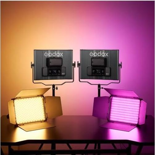 Panel de Luz LED Bi-Color Godox LDX100Bi 120W 46.83x41.66cm
