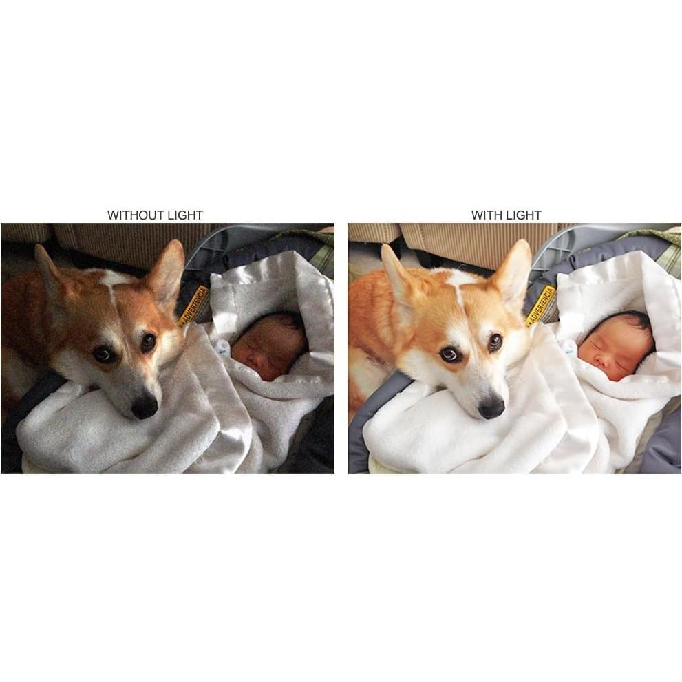 Luz de Video LED Digital Nc HFR8000VL8082 3000-7000K 2000mAh