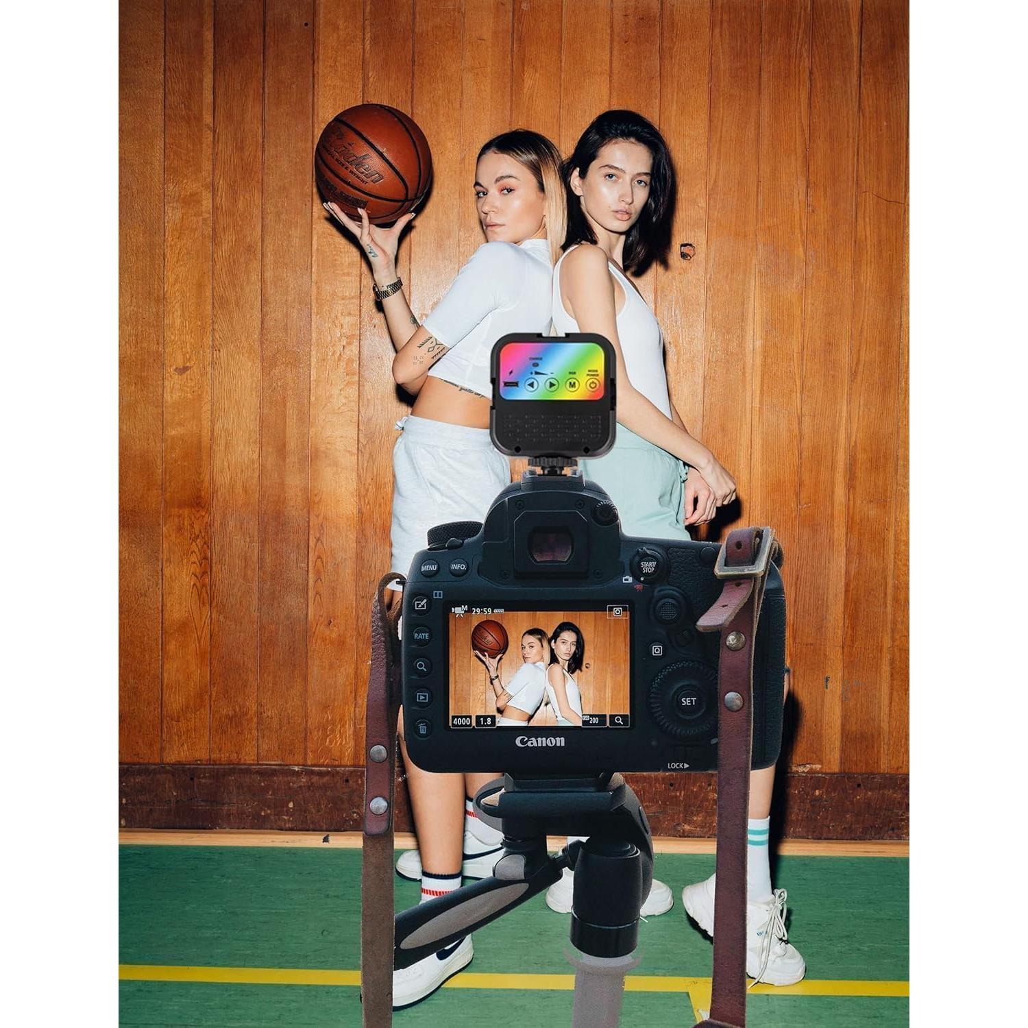 Luz de Video LED Digital Nc HFR8000VL8082 3000-7000K 2000mAh