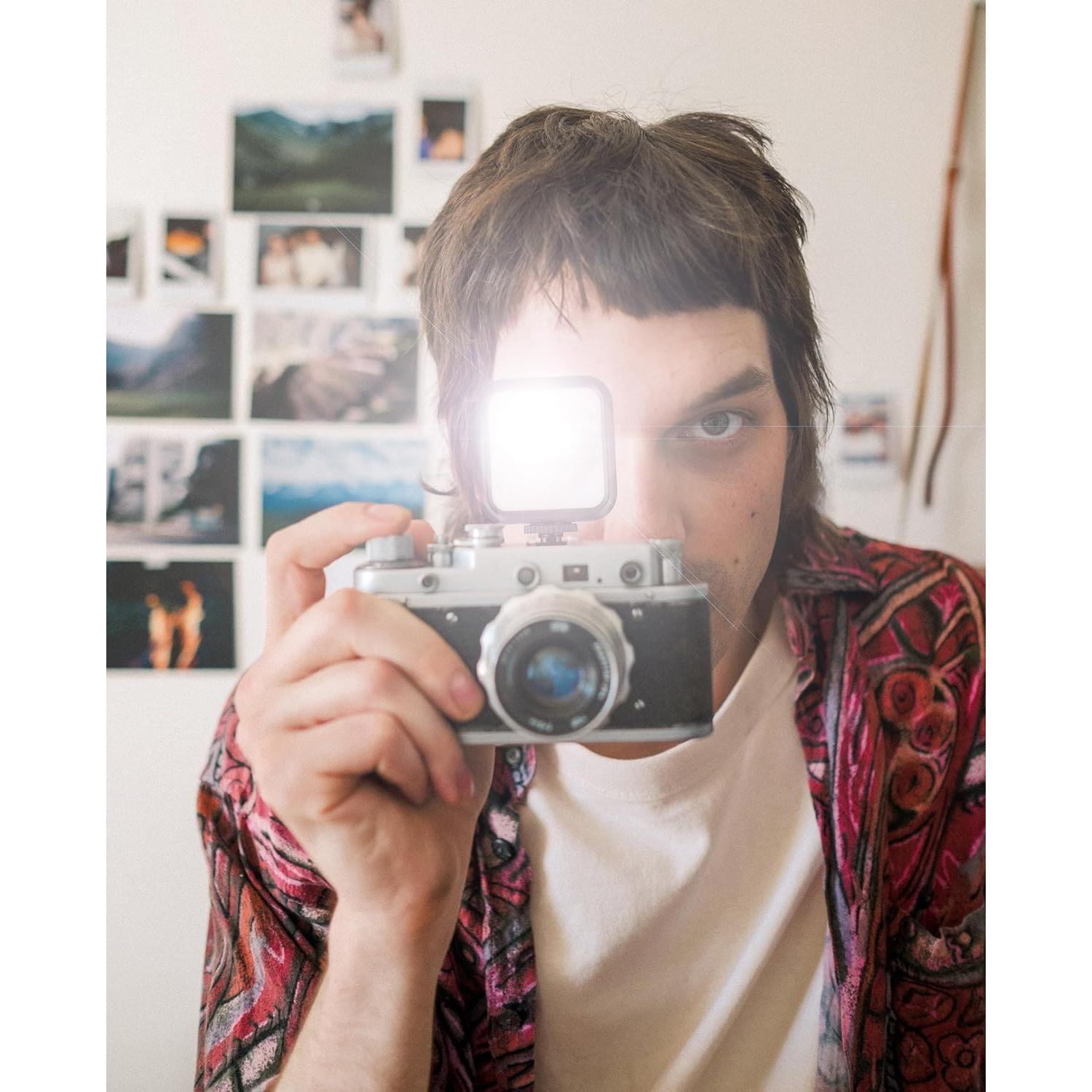 Luz de Video LED Digital Nc HFR8000VL8082 3000-7000K 2000mAh