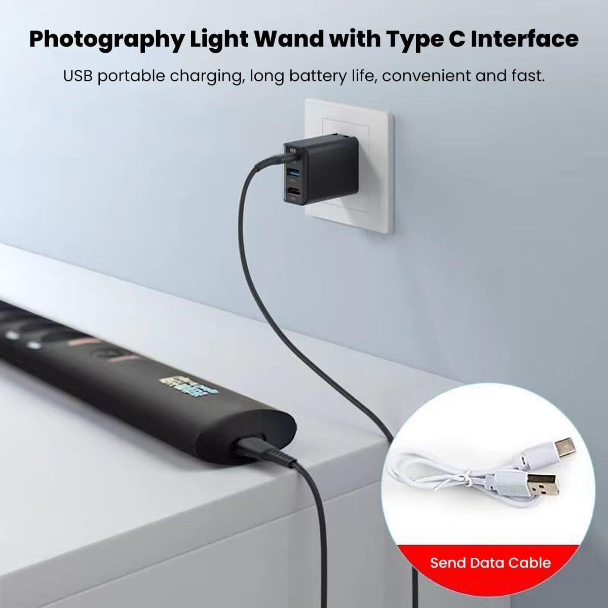 Lámpara LED Portátil Locadence 2700K-6000K 6 Modos Recargable