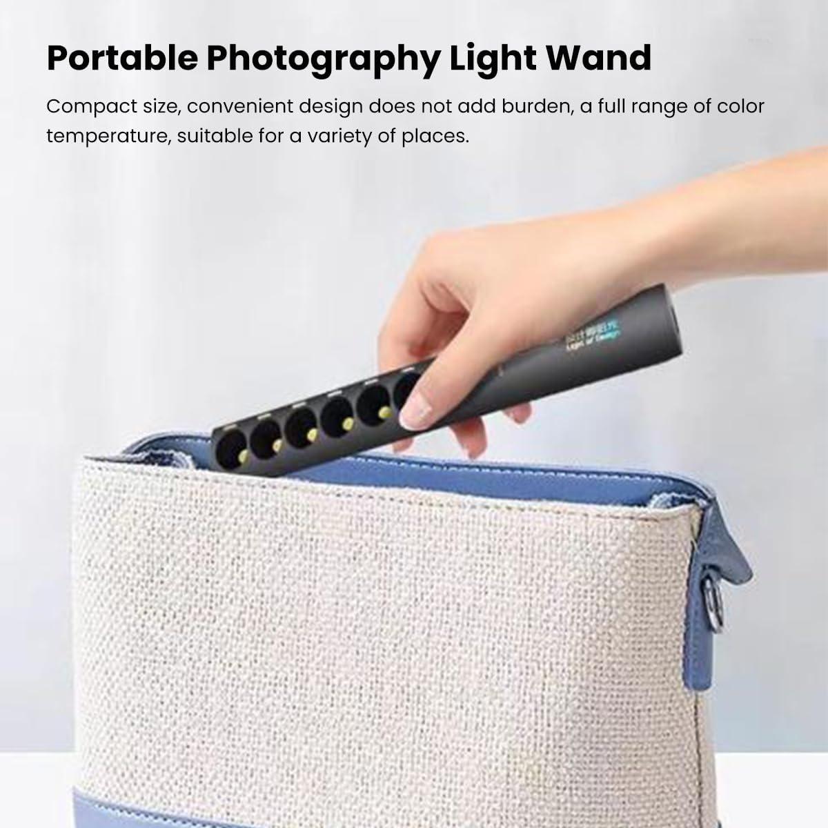 Lámpara LED Portátil Locadence 2700K-6000K 6 Modos Recargable