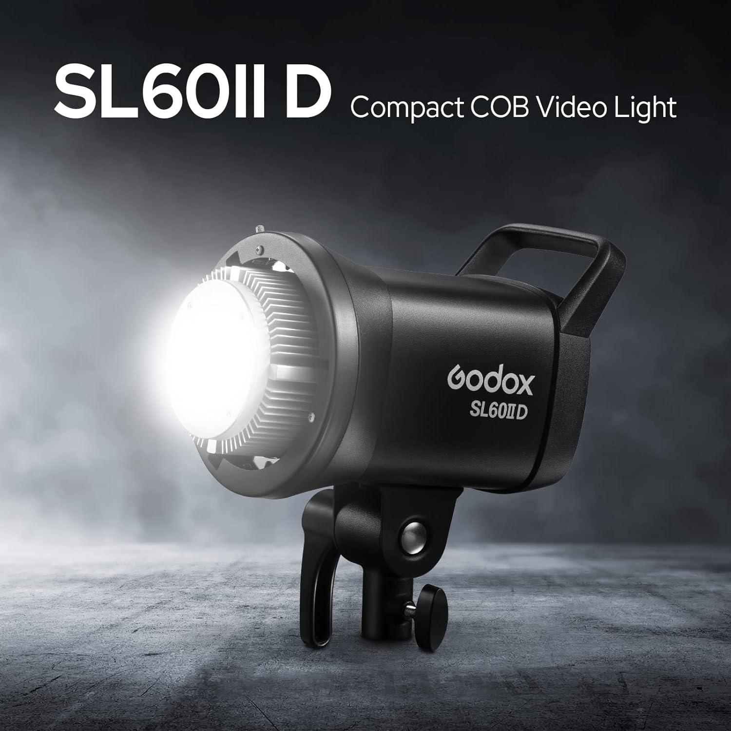 Godox SL60IID Luz de Video LED 70W con Montura Bowens y Control APP