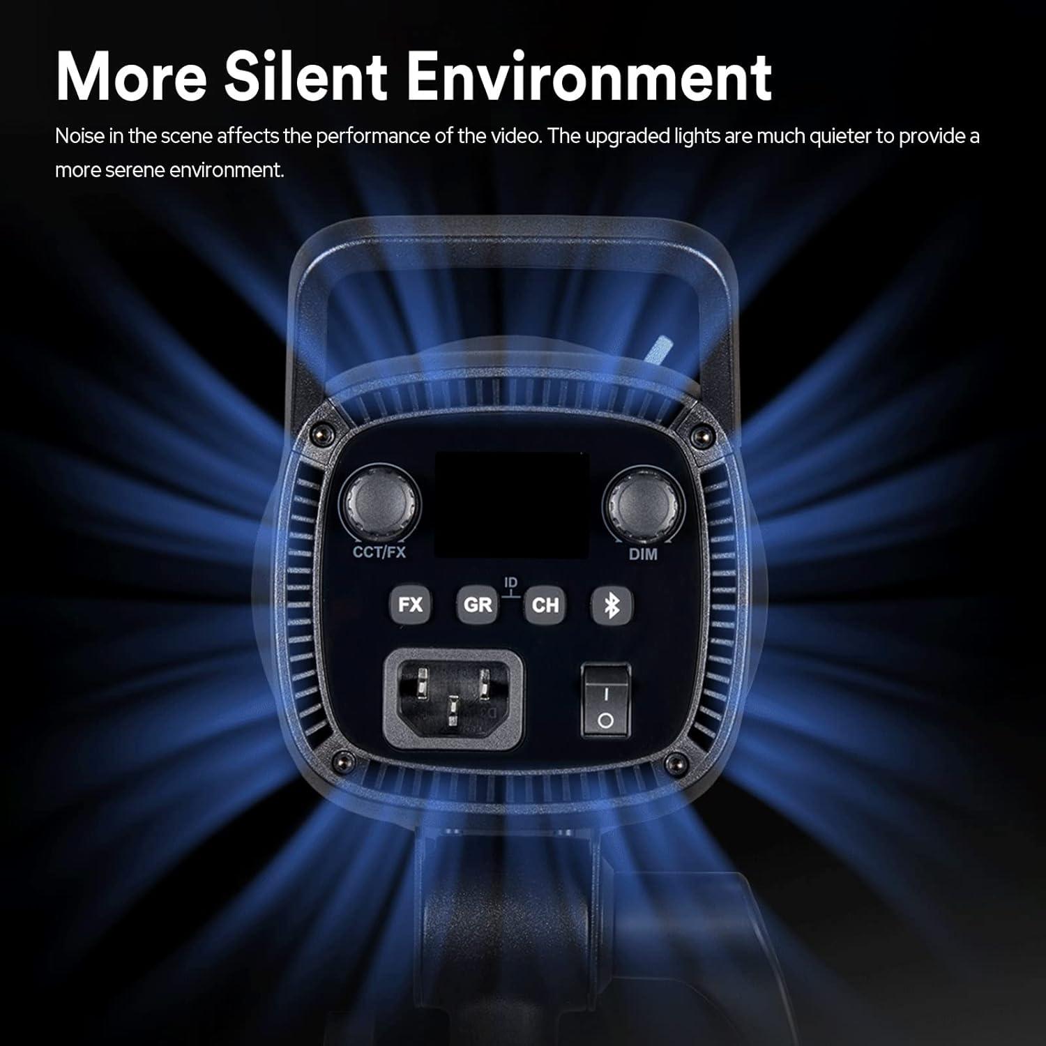 Godox SL60IID Luz de Video LED 70W con Montura Bowens y Control APP