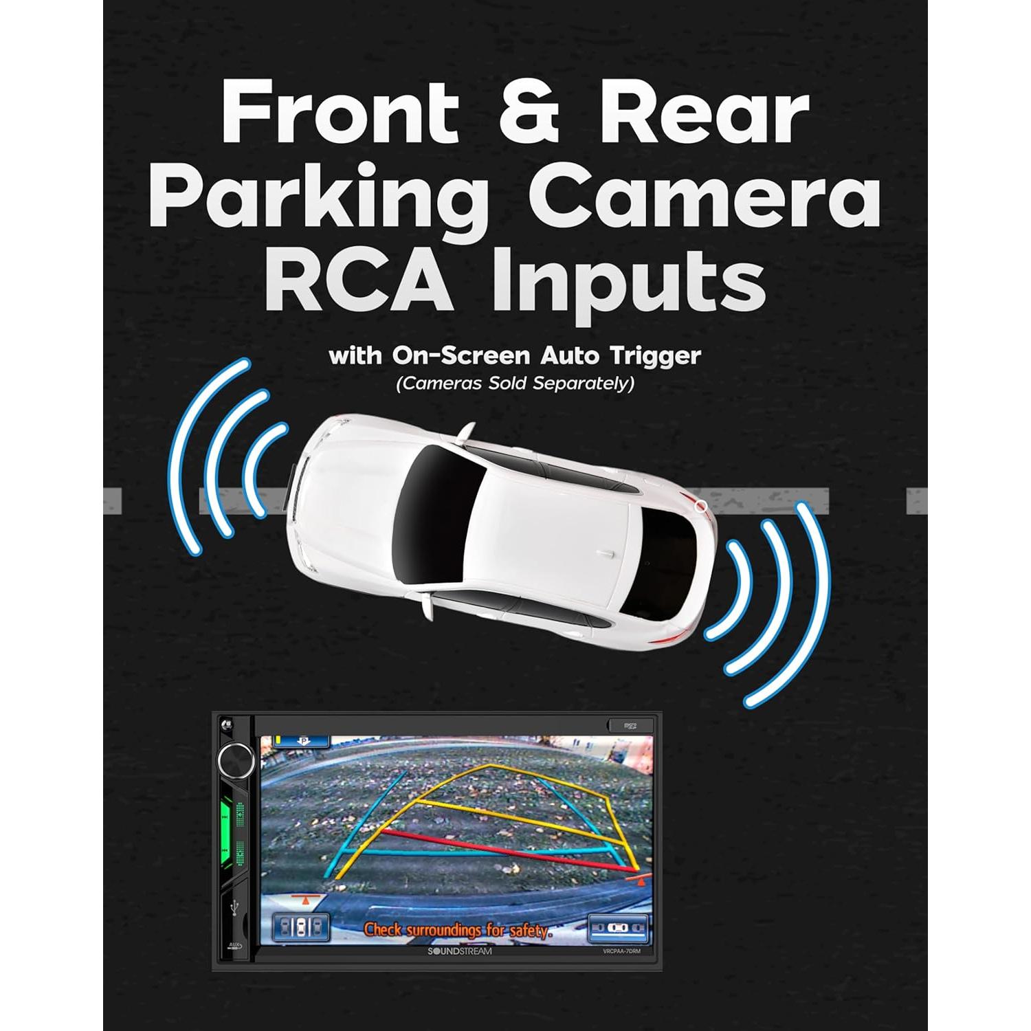 Soundstream Estéreo de Coche VRCPAA-7DRM 7" Bluetooth