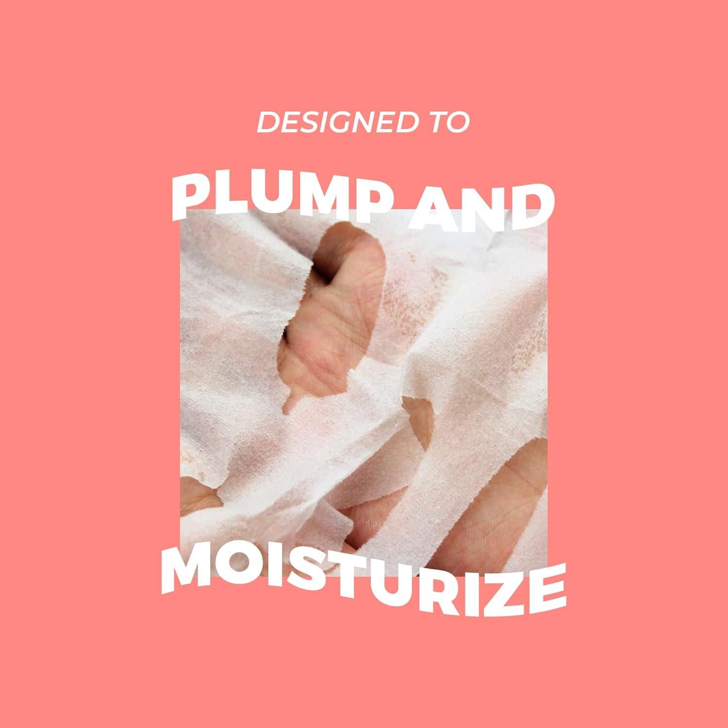 Mascarilla Facial Vitamasques Colágeno Vegano Lychee 17.78x11.18cm