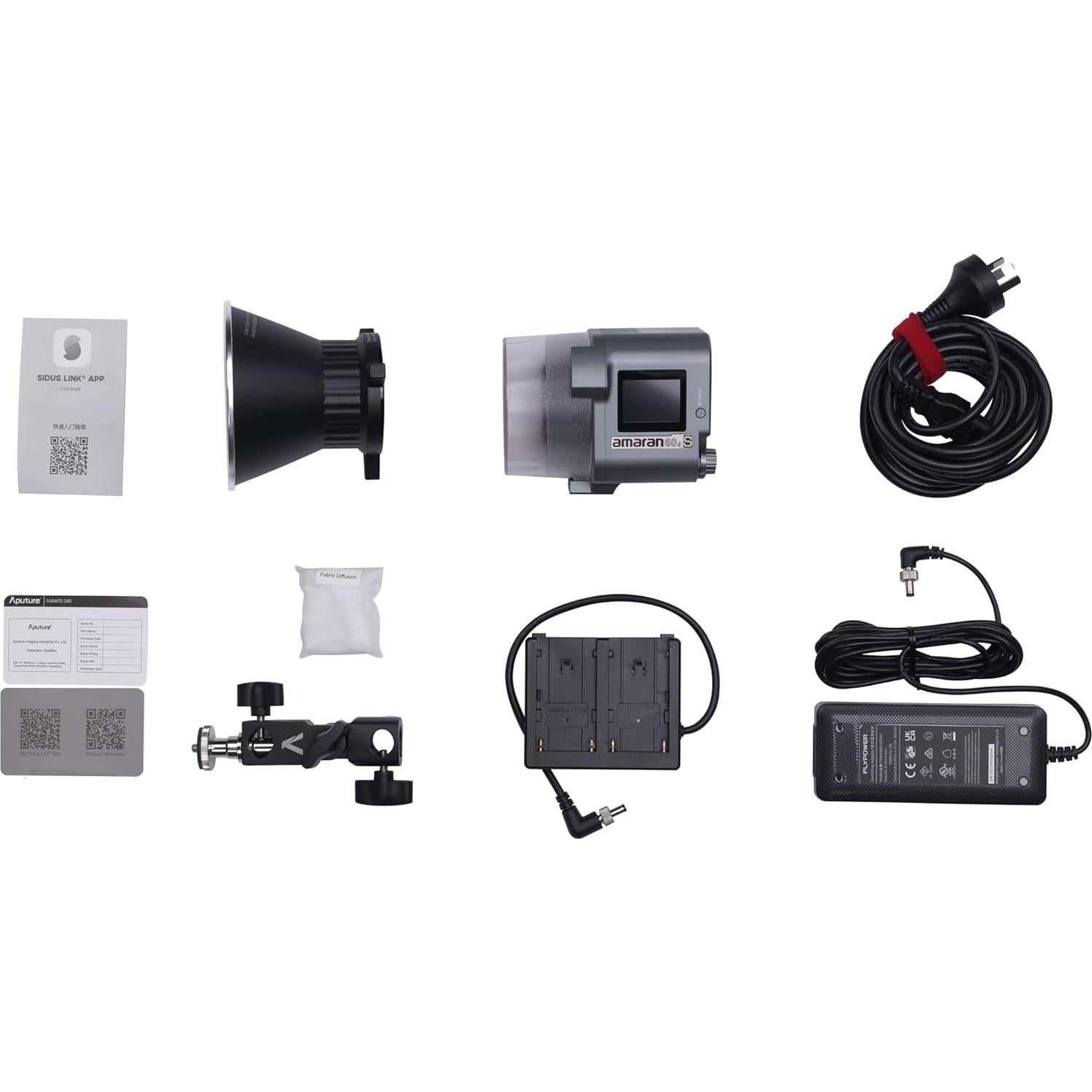 Luz LED Amaran COB 60d S - 65W Montura Bowens Compacta