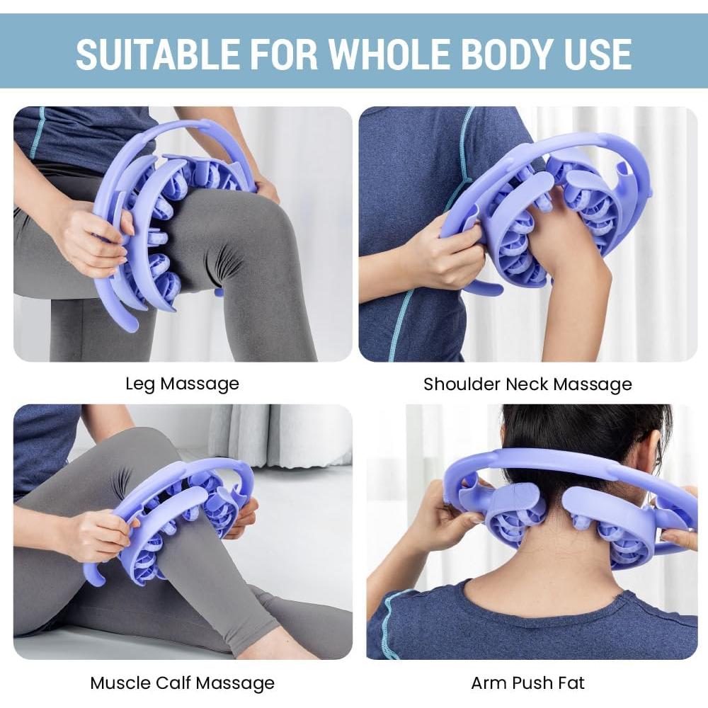 Rodillo de Masaje Diamond Chef 20 Cabezas Ajustable 360°