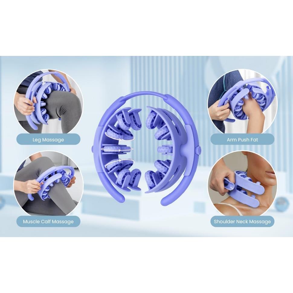 Rodillo de Masaje Diamond Chef 20 Cabezas Ajustable 360°