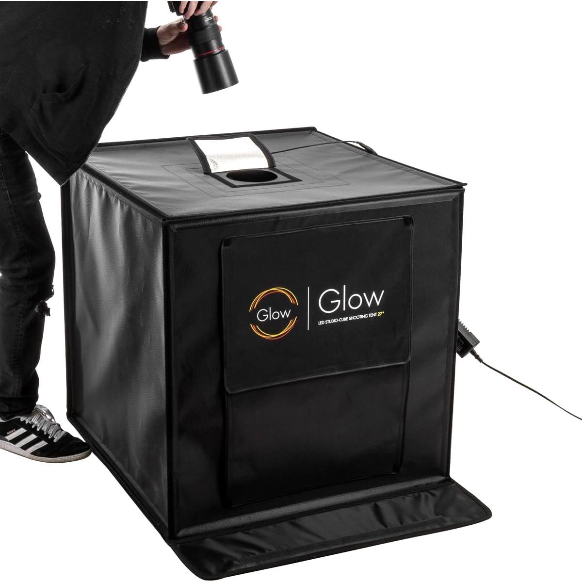 Glow LED Studio-Cube Portable Shooting Tent with Dimmer (27")