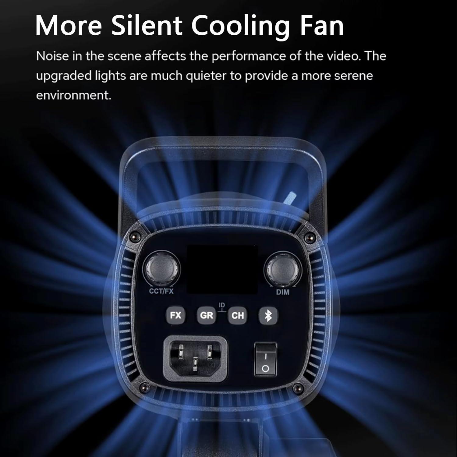 Kit de Iluminación Continua Godox SL60II-D 70W con Softbox y Control Remoto