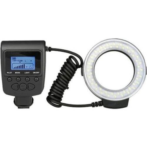 Luz de Anillo LED Doble Macro Digital Nc MR48 para Nikon P900