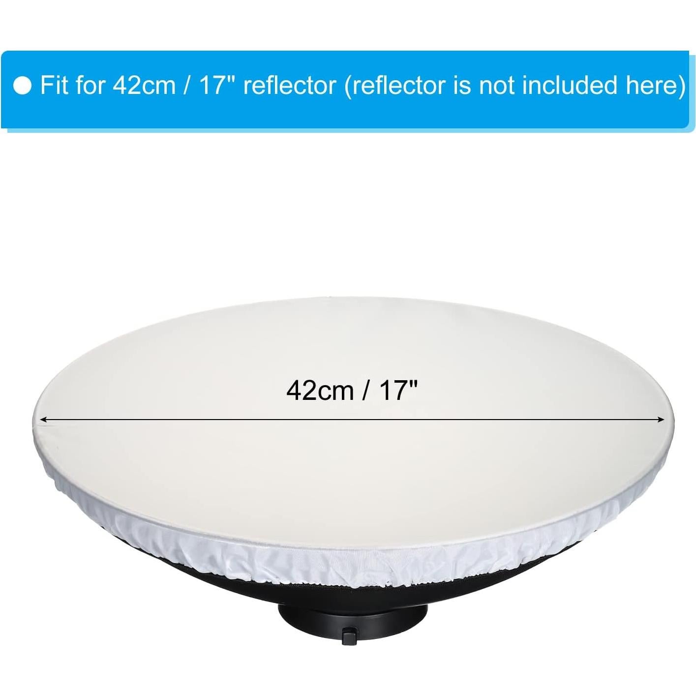 Funda Difusora Suave PATIKIL 42cm para Lámpara Blanca