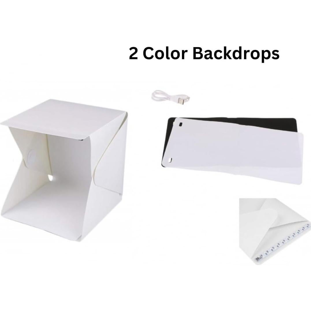 Caja de Luz de Estudio Fotográfico Plegable Portátil - Lightbox