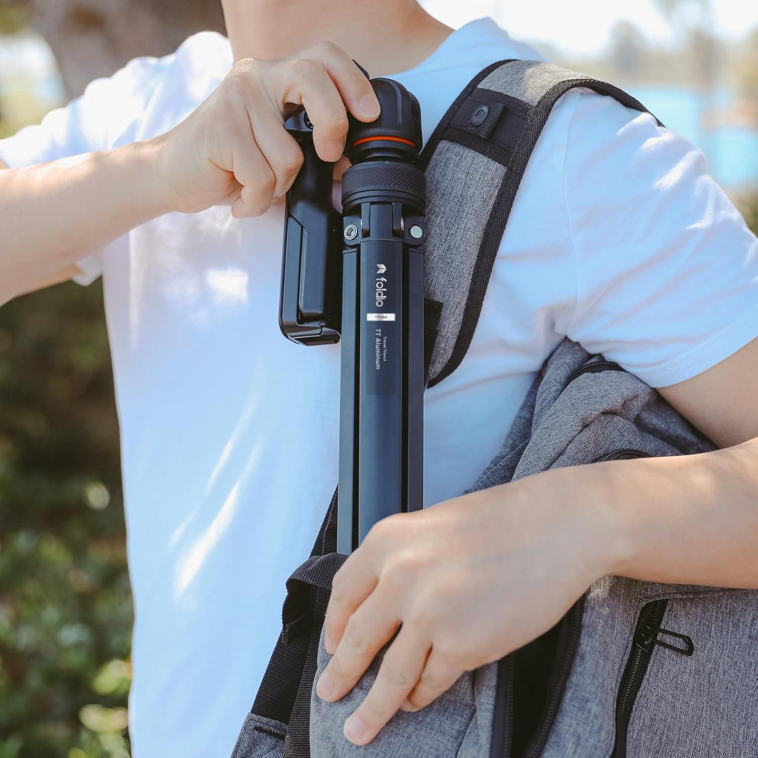 Trípode Plegable Liviano Aluminio Foldio TT para Cámaras