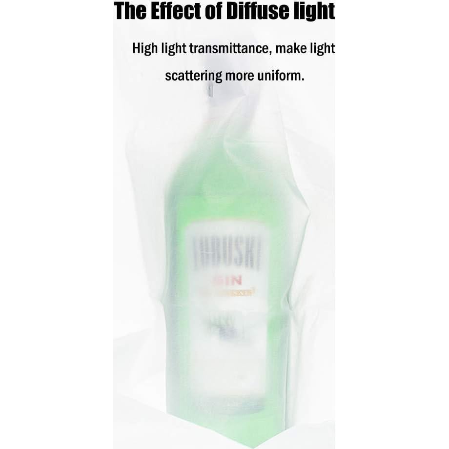 Photography Diffuser Fabric 118 x 59 Inches/ 3 x 1.5M Nylon Light Modifier Cloth for Lighting Softbox, Light Box Tents, Panel