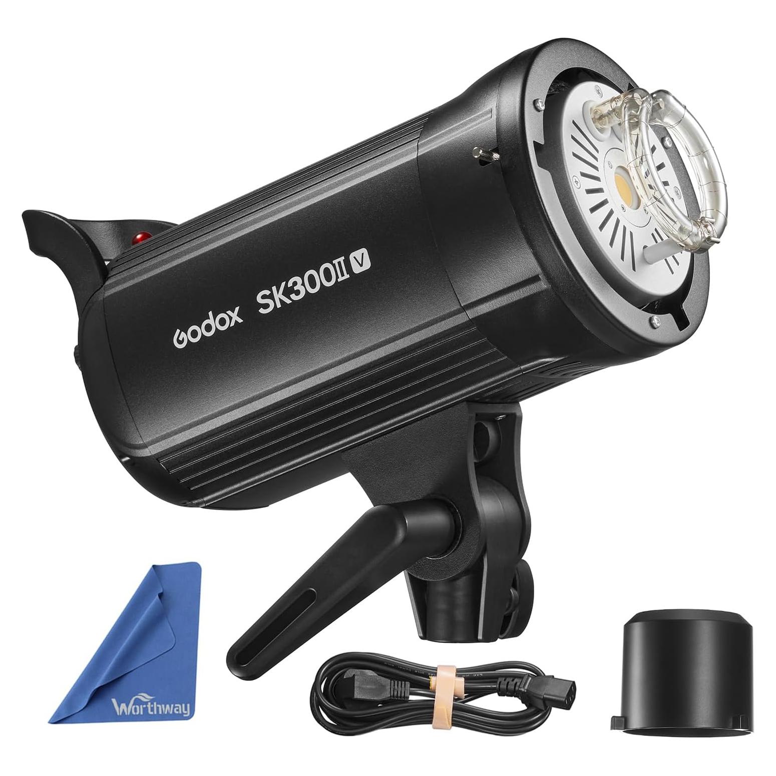 Flash de Estudio Godox SK300IIV 300W con Reflector Estándar