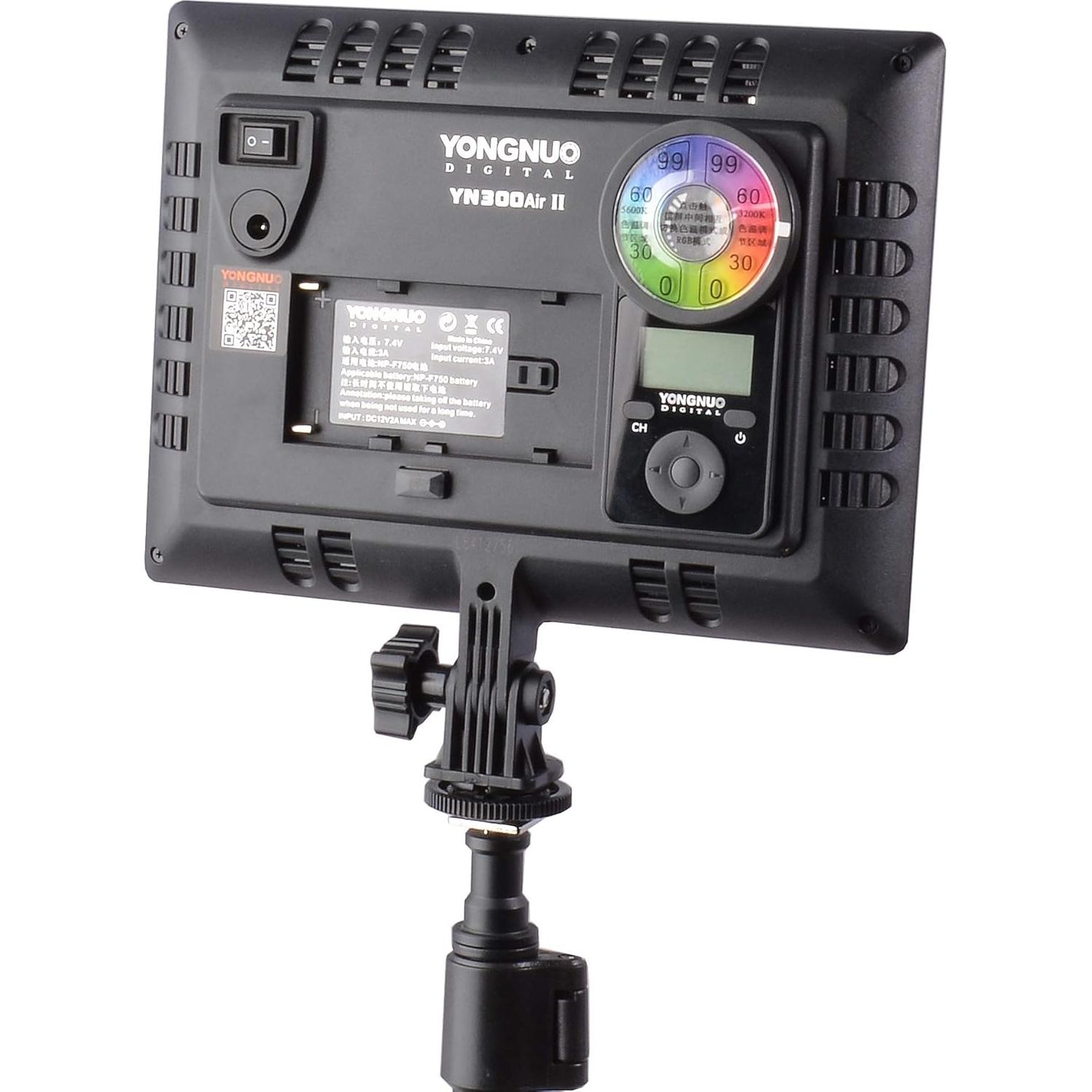 Luz de Video RGB Yongnuo YN300Air II 2268 Lúmenes 19W