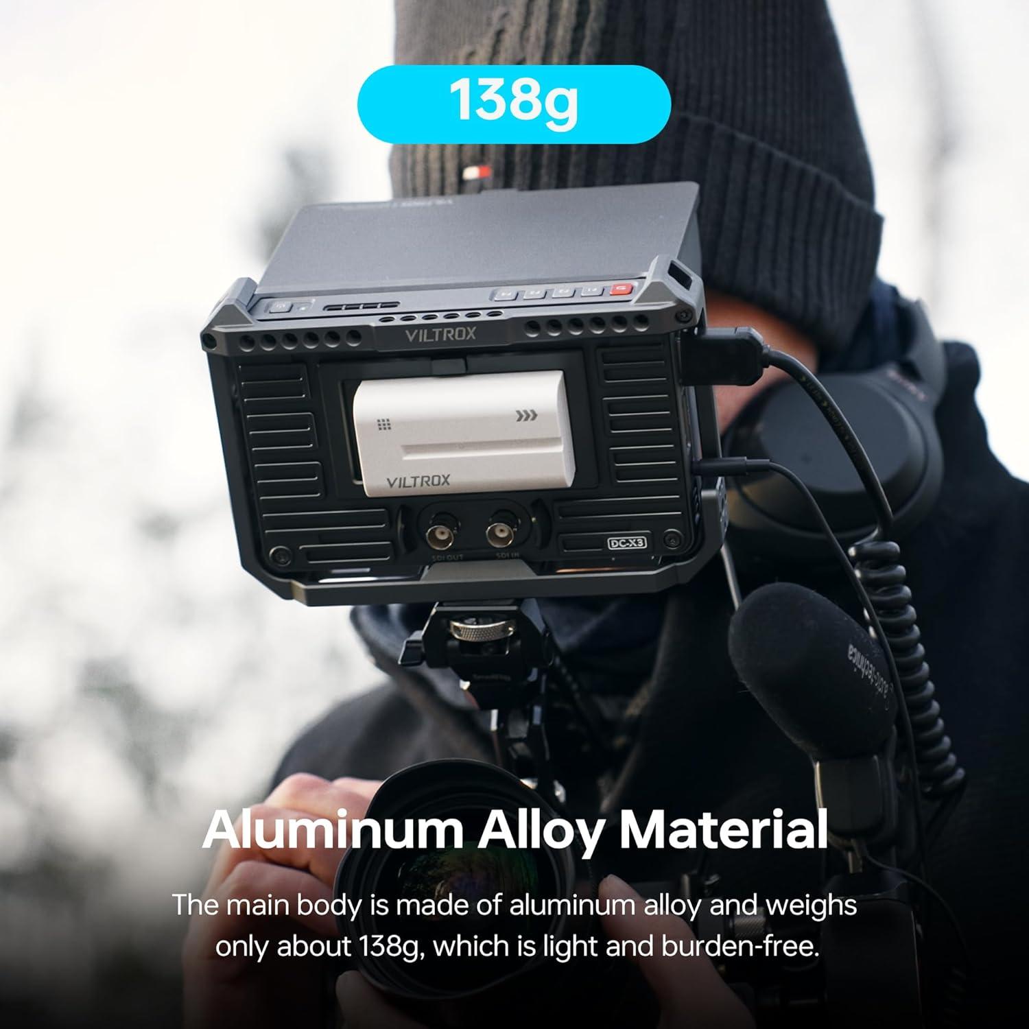 Jaula de Monitor VILTROX DC-X2/DC-X3 Metálica 139g