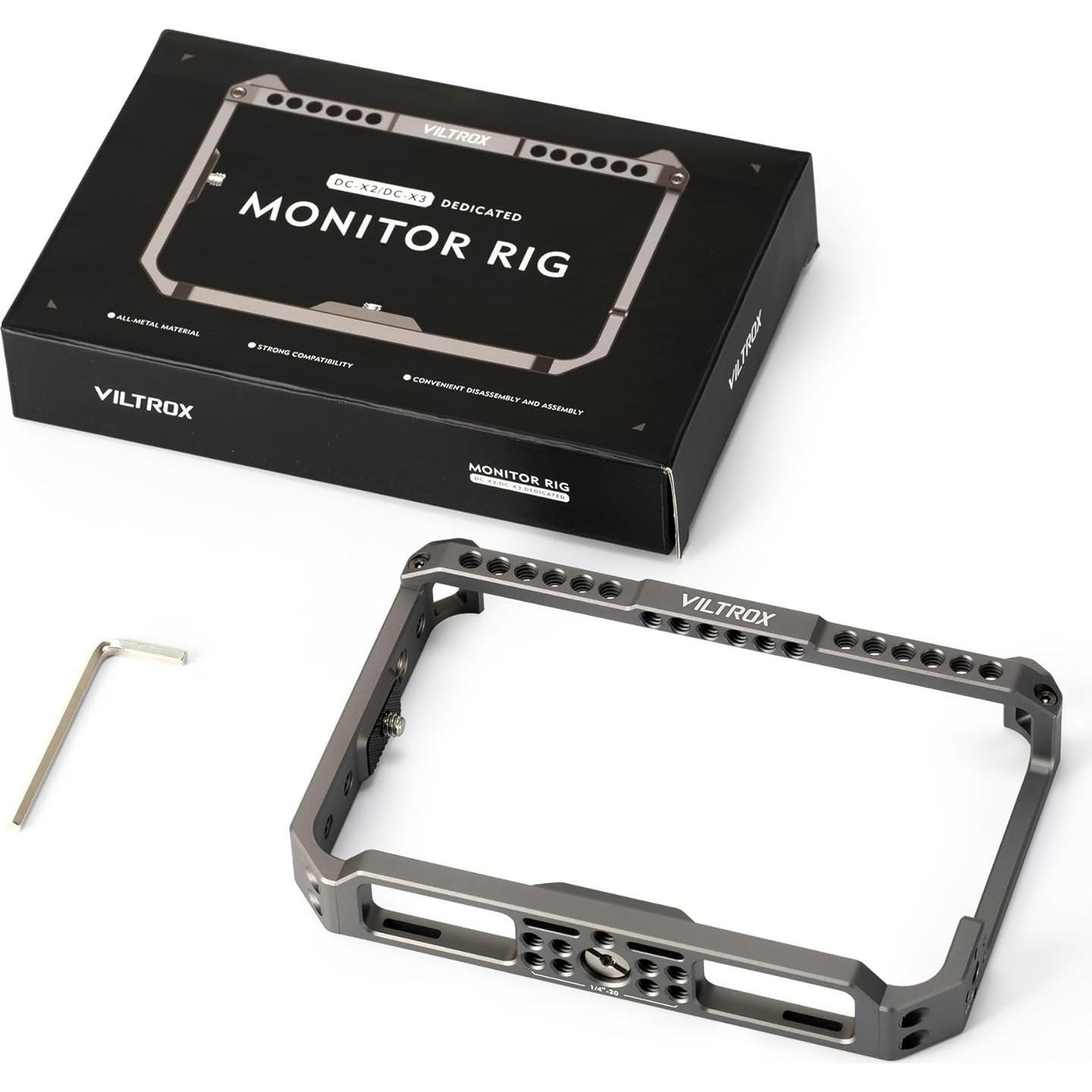 Jaula de Monitor VILTROX DC-X2/DC-X3 Metálica 139g