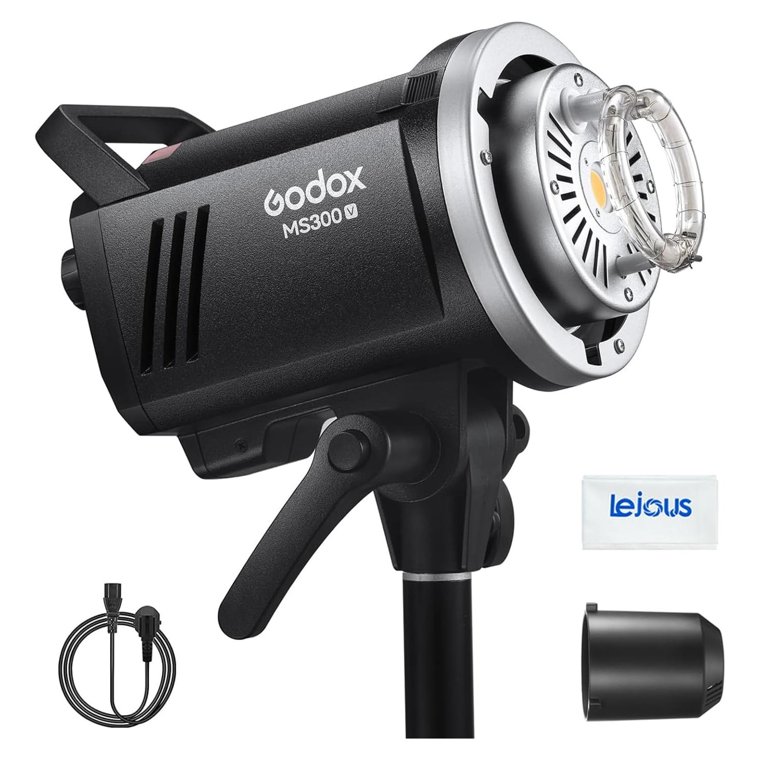 Flash Estudio Godox MS300V 300Ws GN58 5800K Inalámbrico