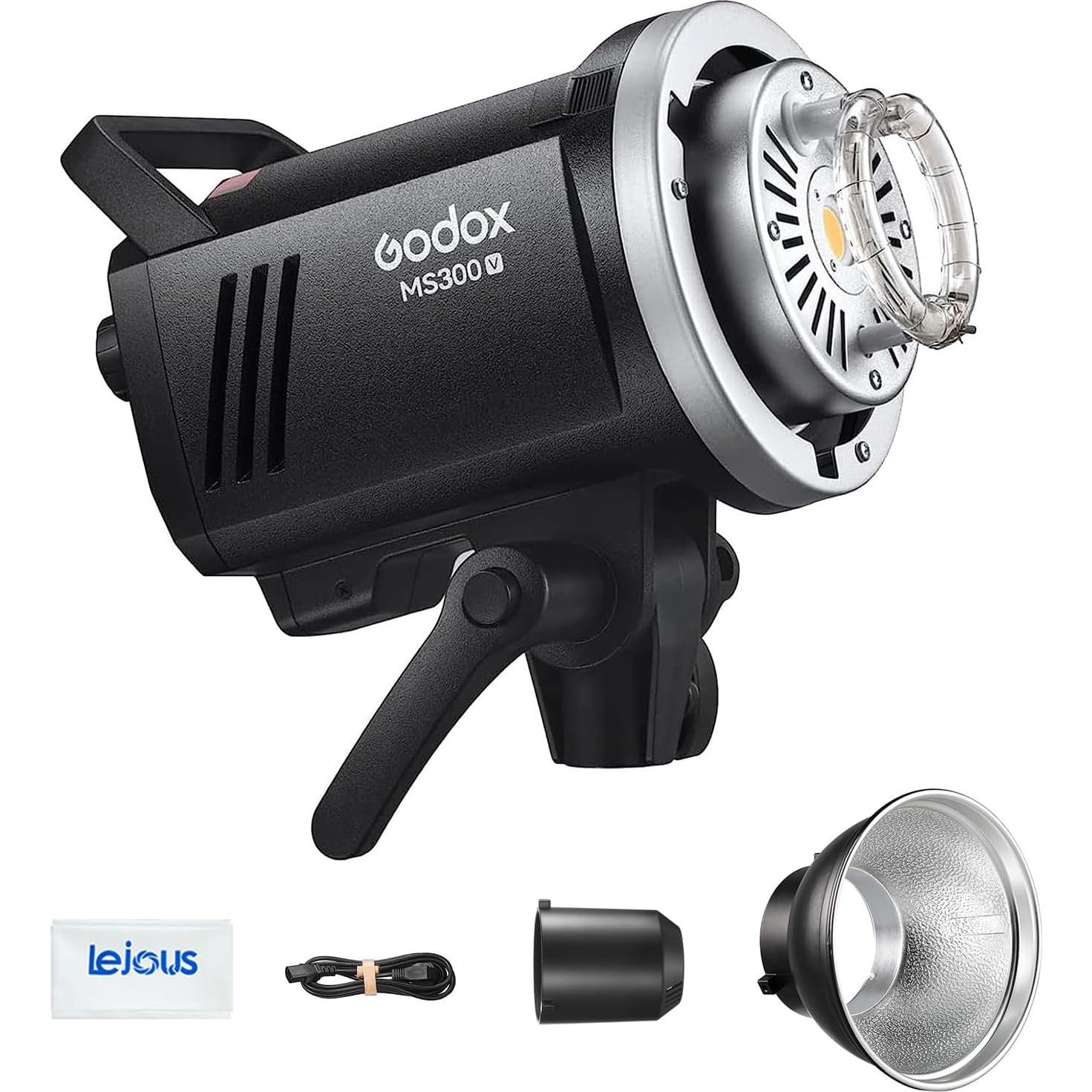 Flash Estudio Godox MS300V 300Ws GN58 5800K Inalámbrico