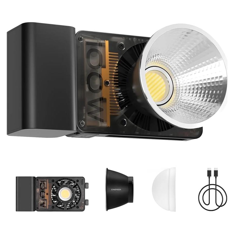 ZHIYUN CINEPEER CX100 Luz de Video LED 100W Bi-Color 2700K-6500K